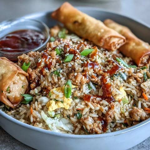 Crispy Chicken Fried Rice