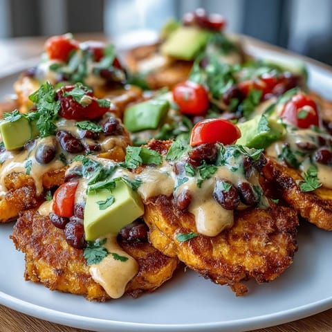 Vegan Sweet Potato Nachos