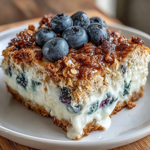 Blueberry Cottage Cheese Bake #1444