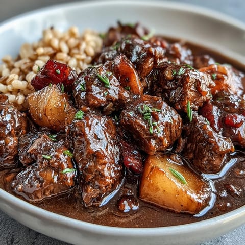 Guinness Beef Barley Stew #1465