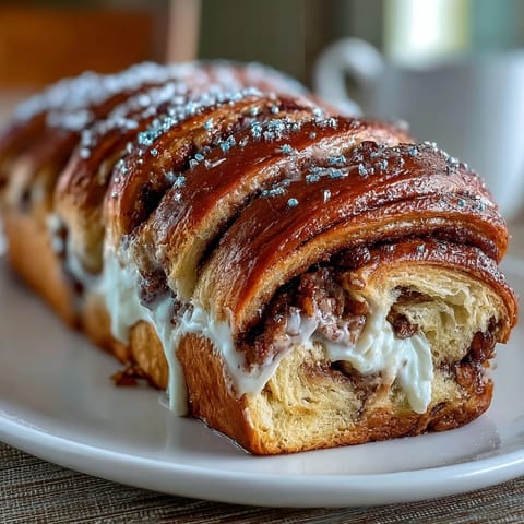 King Cake Cinnamon Babka Loaf #1492