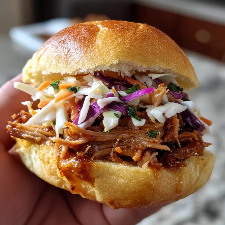 A sandwich with meat and vegetables.