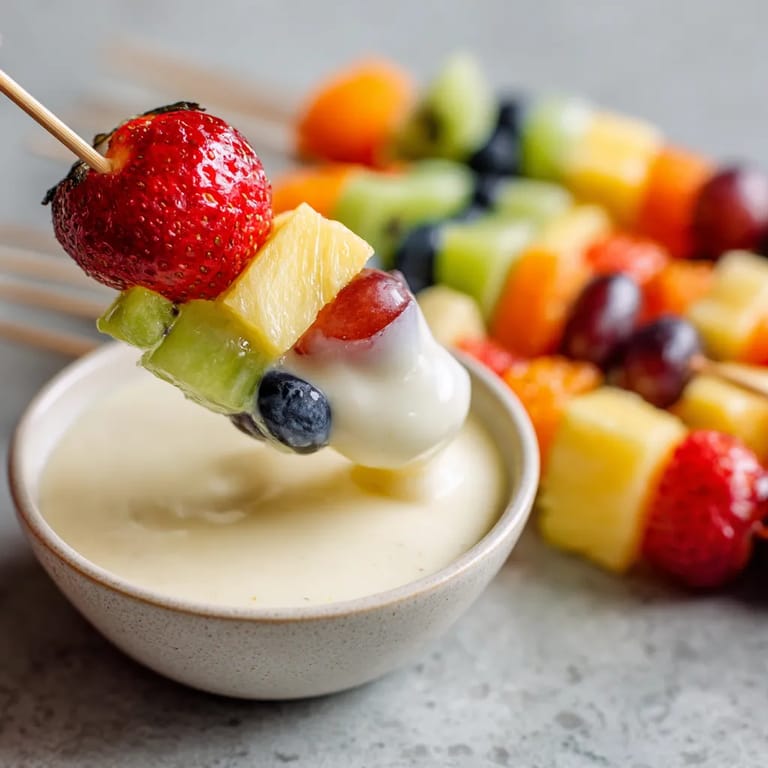 A bowl of fruit with a strawberry on top.