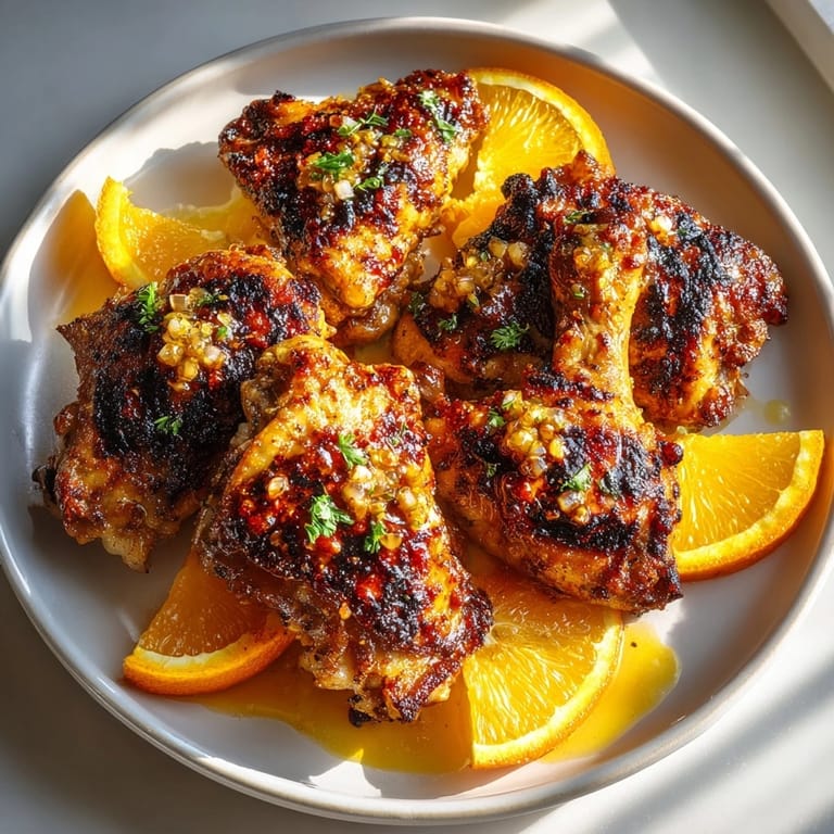 Tender Citrus BBQ Chicken breast fresh off the grill, showcasing golden brown, smoky caramelization.
