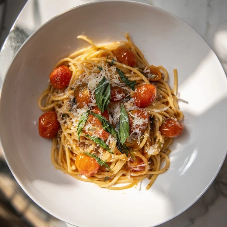 Quick and easy Lazy-Girl Pasta recipe: a delicious Italian-inspired meal ready in just 20 minutes!