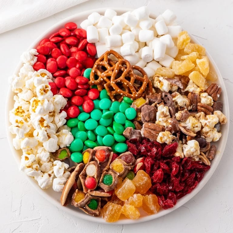 Indulge in a delicious and easy Elf Snack Trail Mix, perfect for holiday gatherings or movie nights at home.