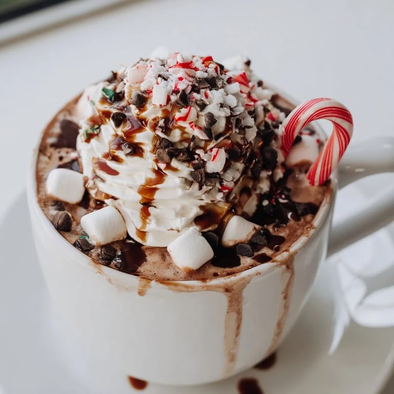 Rich Reindeer Hot Cocoa Bar, inviting guests to create their ultimate warm holiday drink masterpiece.