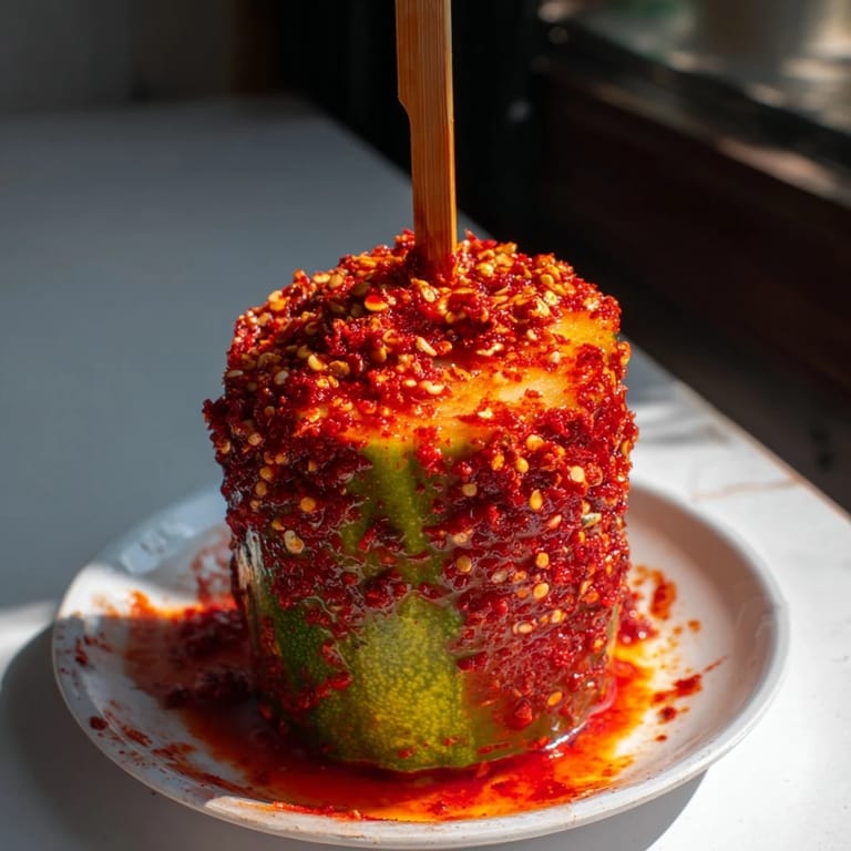 Prepare to savor the irresistible Chamoy-Tajín pickle sticks — a tangy, flavorful, and easy snack.