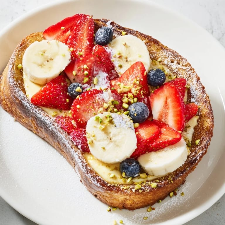 Imagine this delicious Viral Yogurt Toast: toasted bread cradling a sweet yogurt custard, baked until golden.