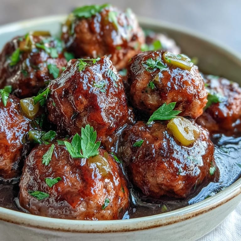 Hearty Crockpot Mississippi Meatballs with pepperoncini, perfect for an easy game day appetizer on a serving platter.