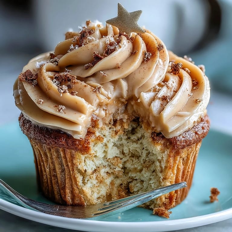 Decadent vanilla cupcakes topped with luxurious terracotta buttercream, ideal for Taurus-inspired dessert spreads.